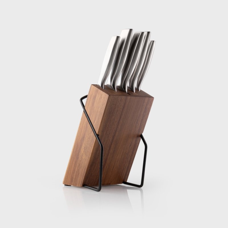 TEW - Knife Block set/5 Hamilton