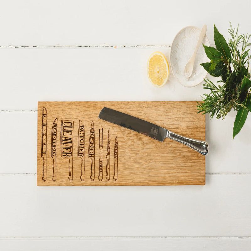 Selbrae House - Knives Oak Med Serving Platter