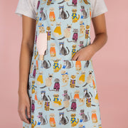 Jubilee - Apron Feline Fine | Blue Home & Kitchen