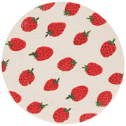 Jubilee - Berry Sweet Braided Round Placemat Home & Kitchen