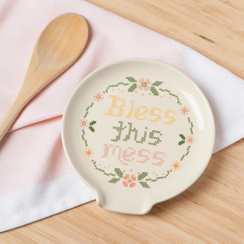 Jubilee - Bless This Mess Spoon Rest Home & Kitchen