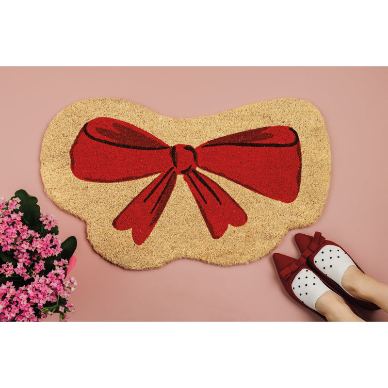 Jubilee - Bowtique Shaped Coir Doormat Home & Kitchen