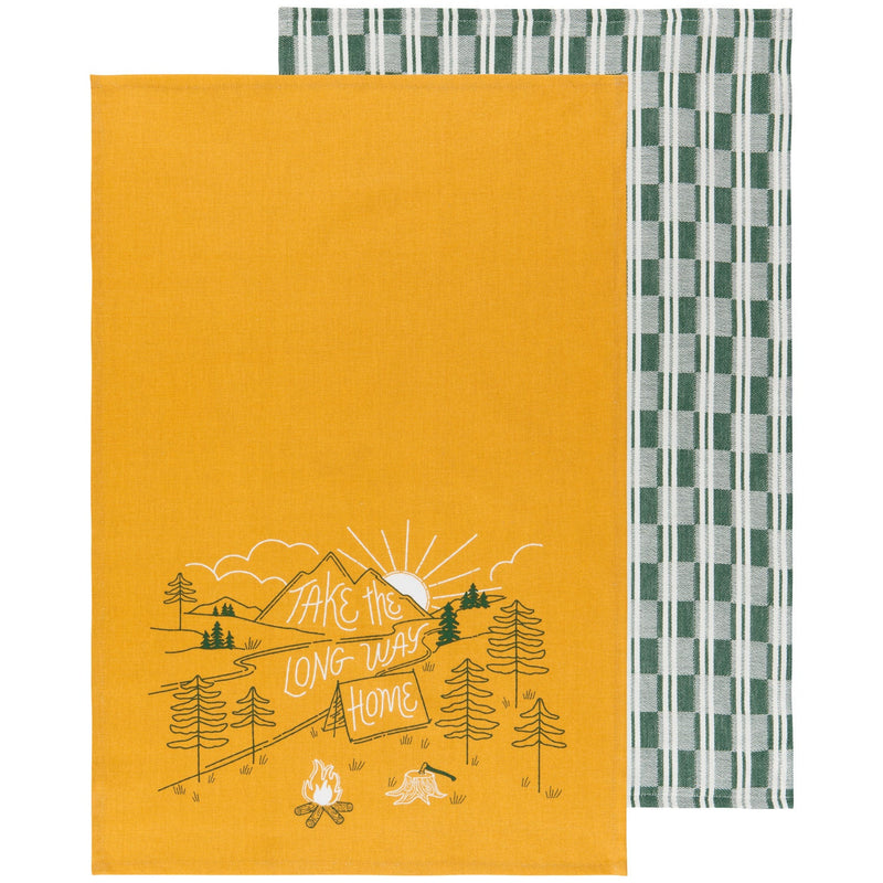 Jubilee - Camp Out Dishtowel Set of 2 Home & Kitchen