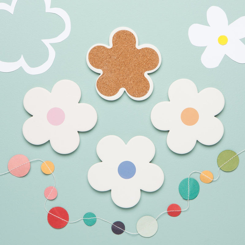 Jubilee - Daisy Soak Up Coaster Set of 4 Home & Kitchen