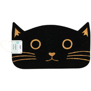 Jubilee - Doormat Shaped Black Cat | Black Home & Kitchen