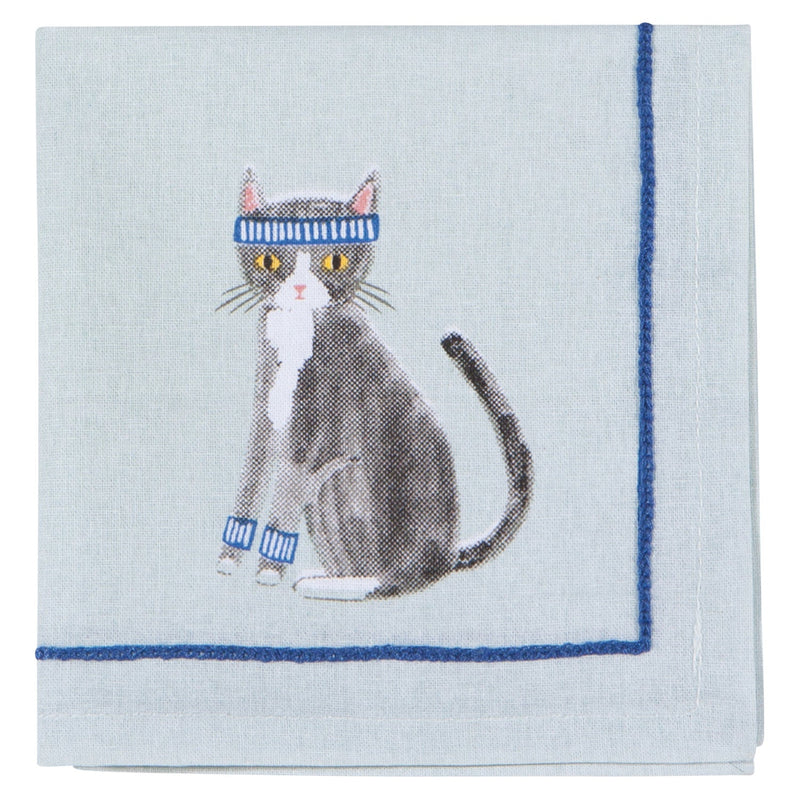 Jubilee - Feline Fine Cocktail Napkins Set of 4 Home & Kitchen