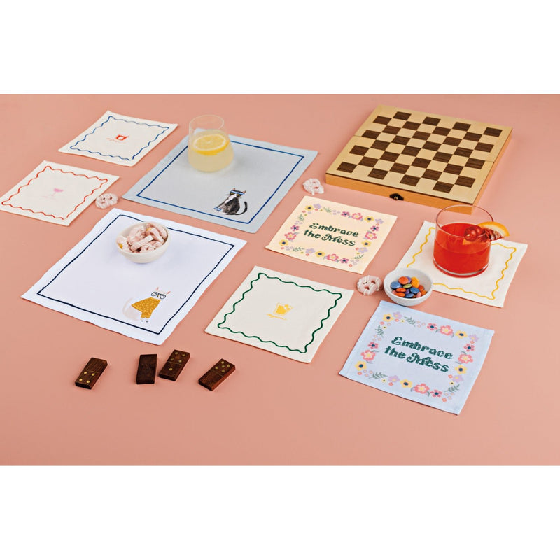 Jubilee - Feline Fine Cocktail Napkins Set of 4 Home & Kitchen
