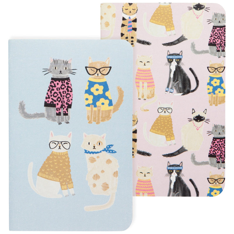 Jubilee - Feline Fine Pocket Notebooks Set of 2 Office Supplies