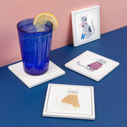 Jubilee - Feline Fine Soak Up Coaster Set of 4 Home & Kitchen