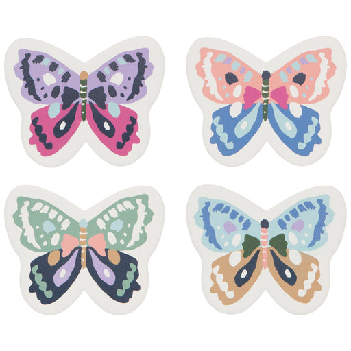 Jubilee - Flutter By Soak Up Coasters Set of 4 Home & Kitchen
