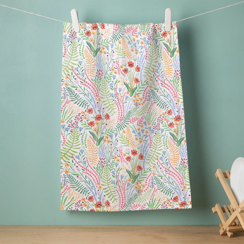 Jubilee - Kitchen Towel Printed Bouquet | Multi Home & Kitchen