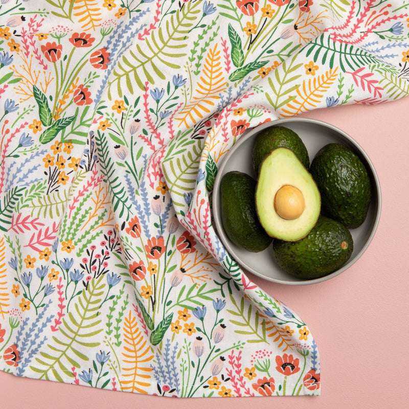 Jubilee - Kitchen Towel Printed Bouquet | Multi Home & Kitchen