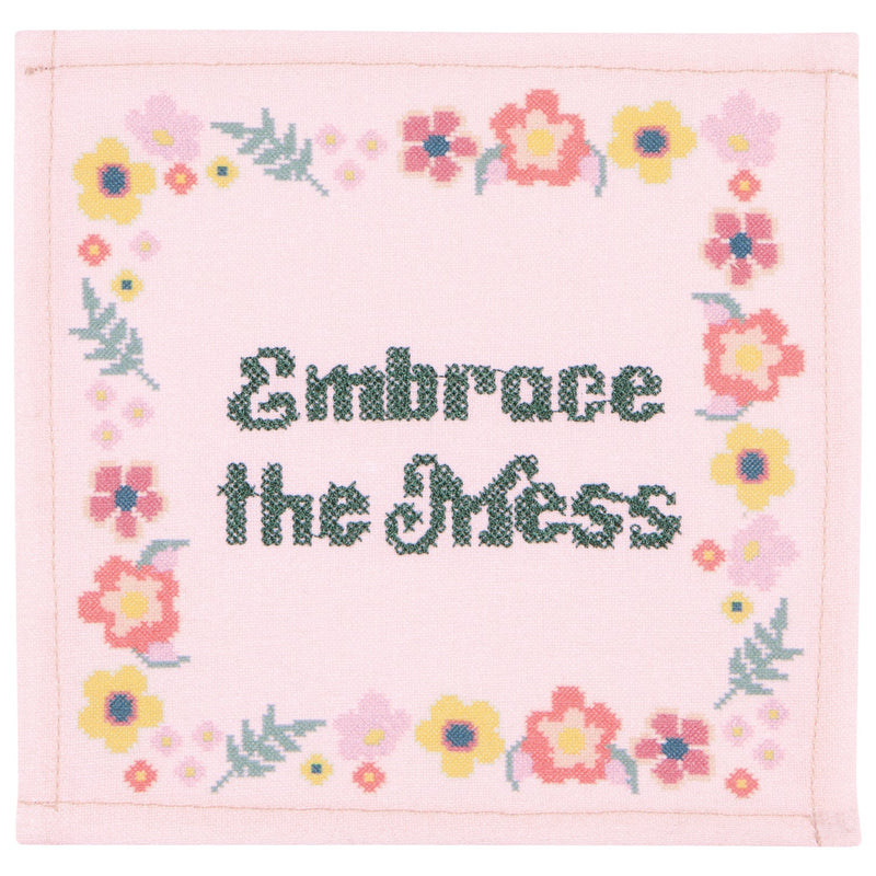 Jubilee - Kitsch Stitch Cocktail Napkins Set of 4 Assorted Home & Kitchen