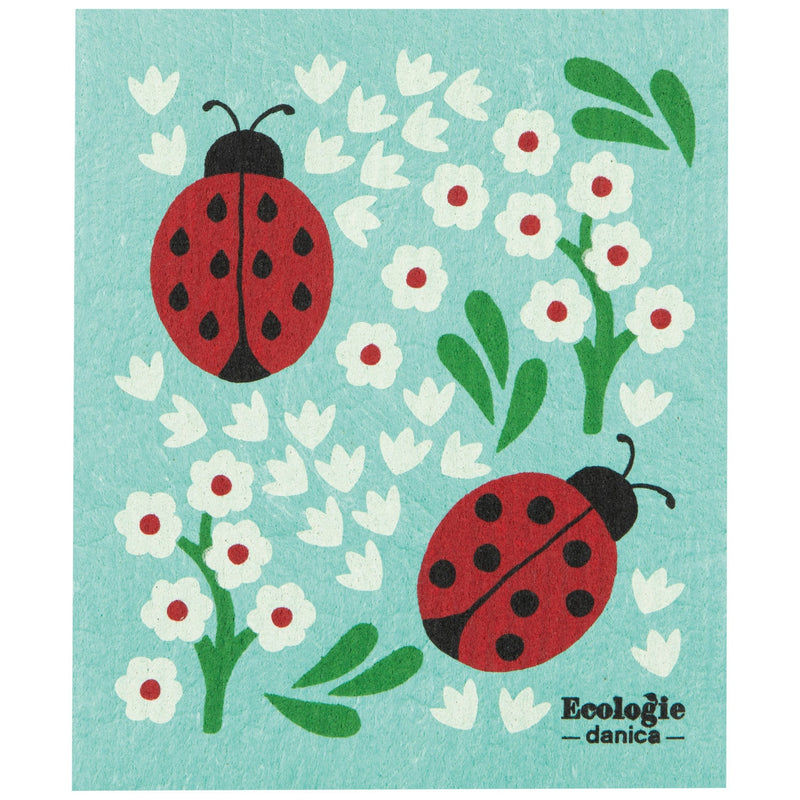 Jubilee - Ladybugs Swedish Dishcloth Home & Kitchen