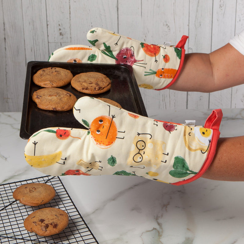Jubilee - Mitt Funny Food | Yellow Home & Kitchen