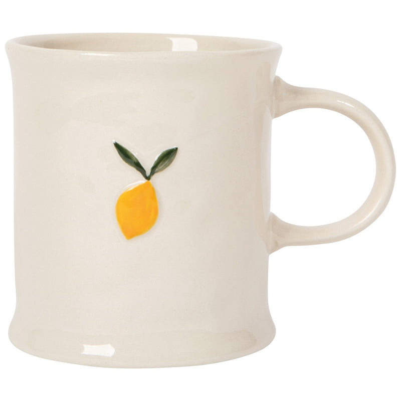 Jubilee - Mug Petite Motif 16oz Lemon Home & Kitchen