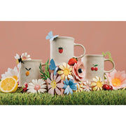Jubilee - Mug Petite Motif 16oz Lemon Home & Kitchen