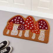Jubilee - Mushroom Shaped Coir Doormat Home & Kitchen