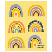 Danica Jubilee - Rainbows Swedish Dishcloth