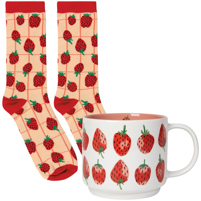 Jubilee - Set/2 Sip & Sox Berry Sweet Apparel & Accessories