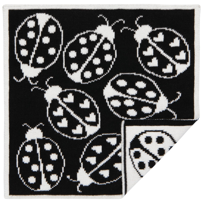Jubilee - Set/3 Knit Dishcloth Ladybug Home & Kitchen