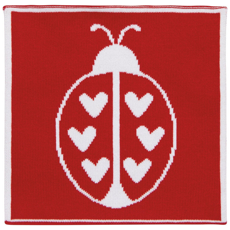 Jubilee - Set/3 Knit Dishcloth Ladybug Home & Kitchen
