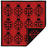 Jubilee - Set/3 Knit Dishcloth Ladybug Home & Kitchen