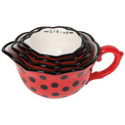 Jubilee - Set/4 Measuring Cups Ladybugs Home & Kitchen