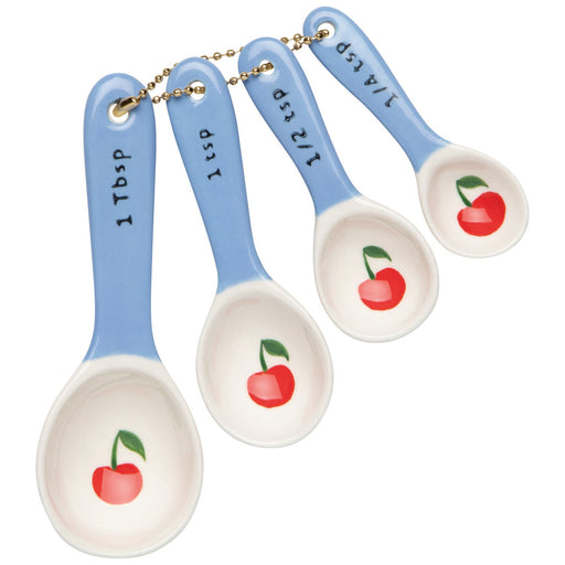 Jubilee - Set/4 MeasuringSpns VeryCherry Home & Kitchen