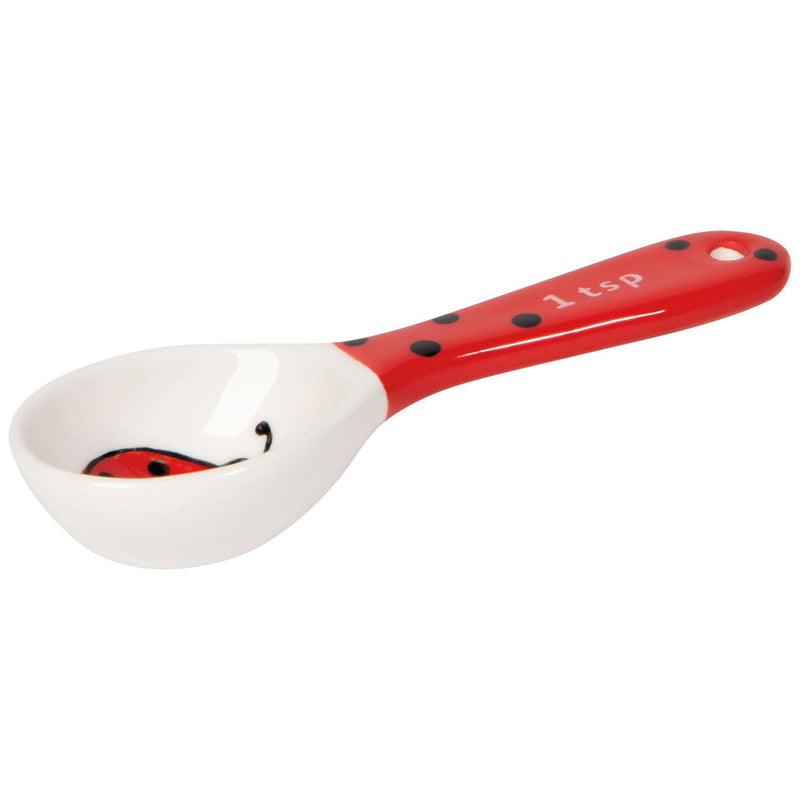 Jubilee - Set/4 MeasuringSpoons Ladybugs Home & Kitchen
