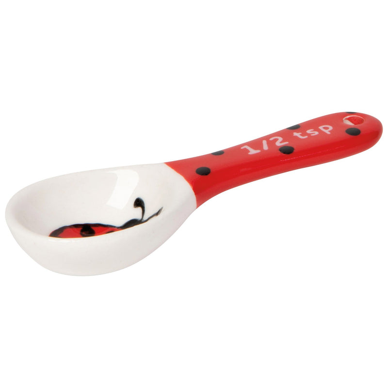 Jubilee - Set/4 MeasuringSpoons Ladybugs Home & Kitchen