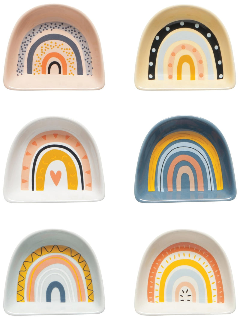 Jubilee - Set/6 Pinch Bowl Rainbows Home & Kitchen