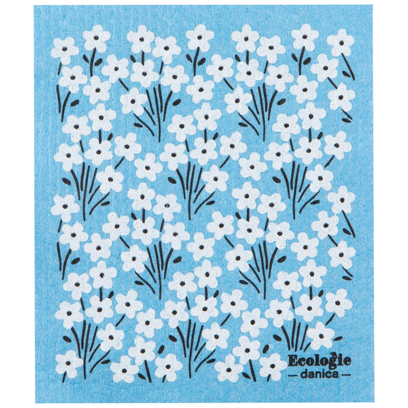 Jubilee - Swedish Dishcloth Blue Bouquet Home & Kitchen