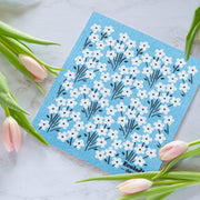 Jubilee - Swedish Dishcloth Blue Bouquet Home & Kitchen