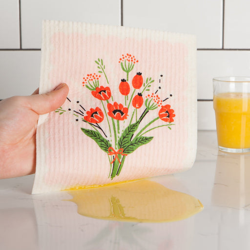Jubilee - Swedish Dishcloth Bouquet | Pink Home & Kitchen