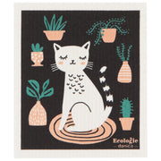 Jubilee - Swedish Dishcloth Cat Nap | Black Home & Kitchen