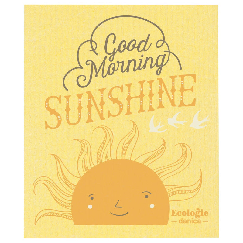 Jubilee - Swedish Dishcloth Good Morning Sun | Yellow Home & Kitchen