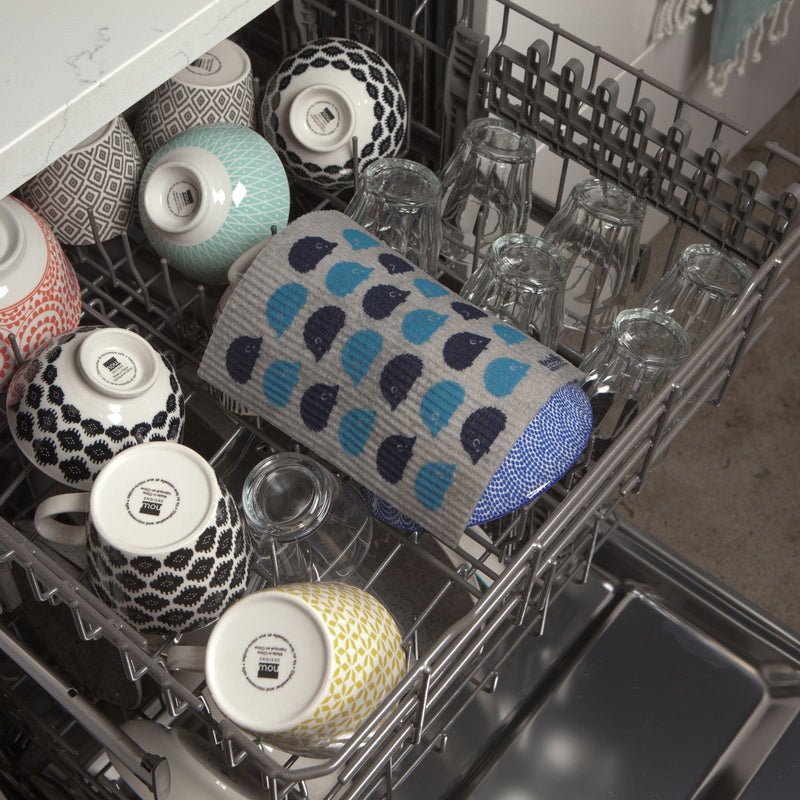 Jubilee - Swedish Dishcloth Happy Hedgehog | Gray Home & Kitchen