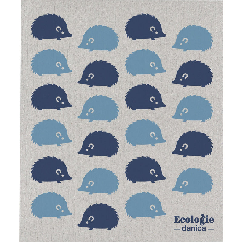 Jubilee - Swedish Dishcloth Happy Hedgehog | Gray Home & Kitchen
