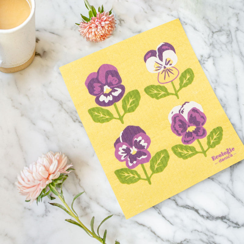 Jubilee - Swedish Dishcloth Pansy Home & Kitchen