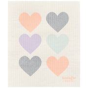 Danica Jubilee - Swedish Dishcloth Hearts - Pastel