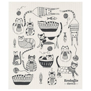 Jubilee - Swedish Dishcloth Purr Party | Beige Home & Kitchen