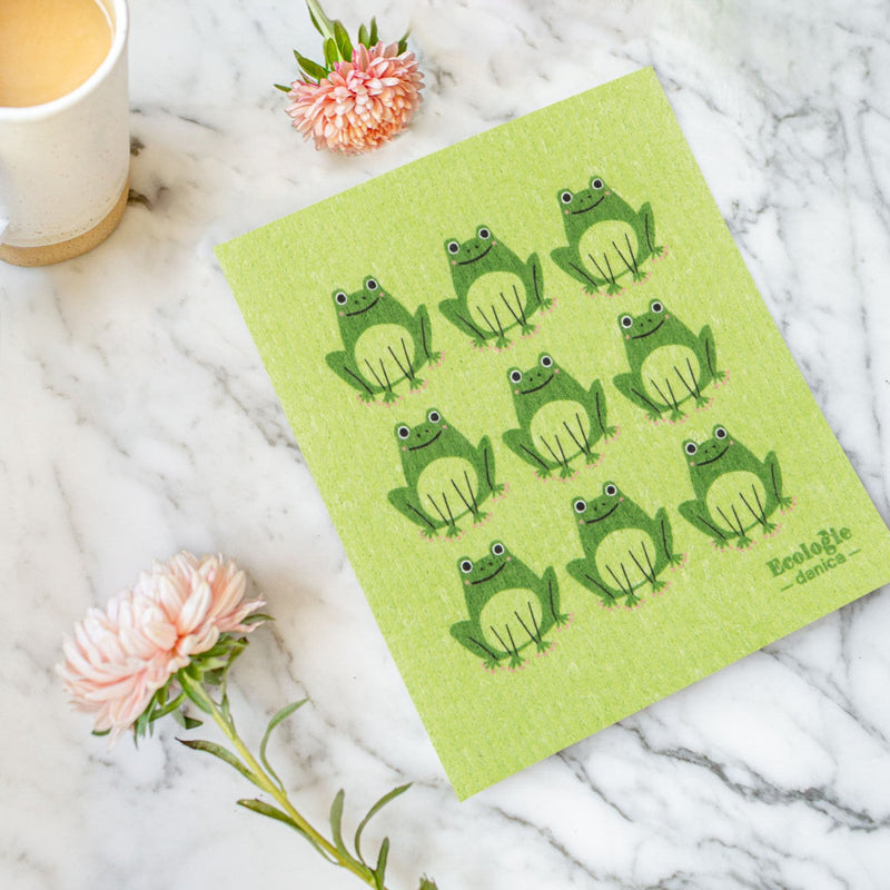 Jubilee - Swedish Dishcloth Ribbit Home & Kitchen