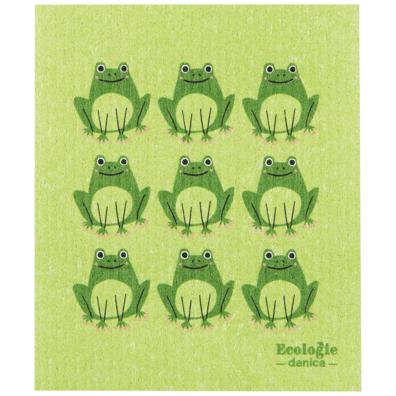 Danica Jubilee - Swedish Dishcloth Ribbit