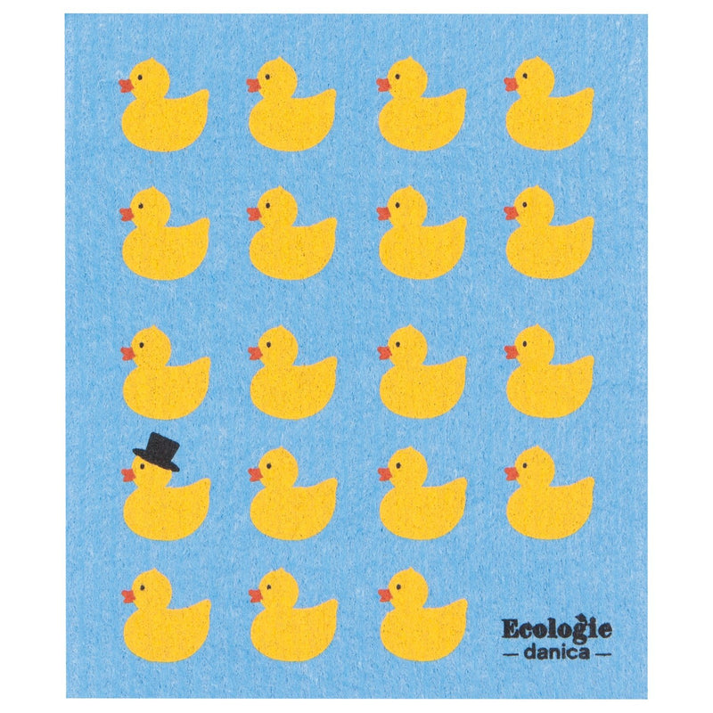 Jubilee - Swedish Dishcloth Rubber Duckies | Pink Home & Kitchen