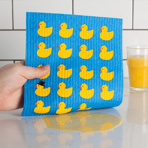 Jubilee - Swedish Dishcloth Rubber Duckies | Pink Home & Kitchen