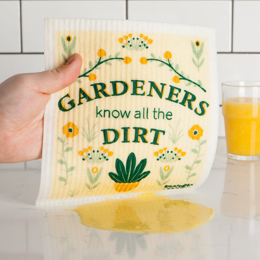 Jubilee - Swedish Dishcloth Smarty Plants | Yellow Home & Kitchen