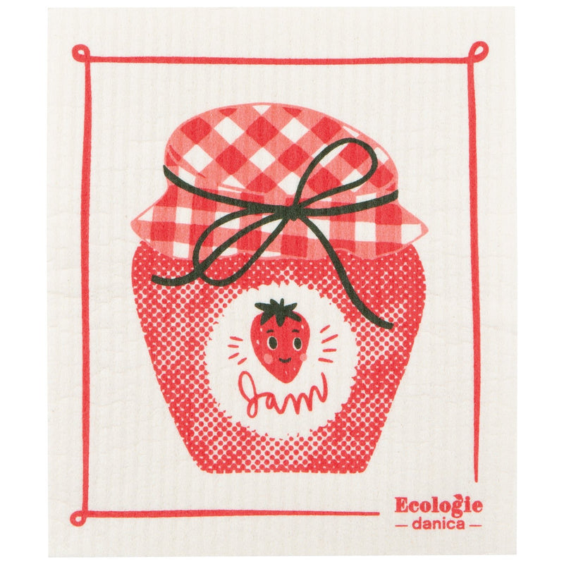 Jubilee - Swedish Dishcloth Strawberry Jam Home & Kitchen