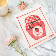Jubilee - Swedish Dishcloth Strawberry Jam Home & Kitchen