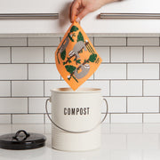 Jubilee - Swedish Dishcloth Sybil Sloth | Orange Home & Kitchen
